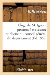 éloge ignon prononcé d'occasion  Livré partout en France