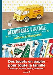 Découpages vintage voitures d'occasion  Livré partout en France