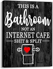Creoate bathroom sign for sale  Delivered anywhere in USA 