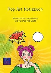 Pop art notizbuch gebraucht kaufen  Wird an jeden Ort in Deutschland