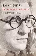 Bonne mémoire souvenirs... d'occasion  Livré partout en France