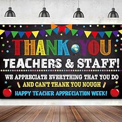 Thank teachers backdrop for sale  Delivered anywhere in USA 