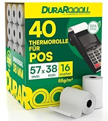 Thermopapier 57mm rollen gebraucht kaufen  Wird an jeden Ort in Deutschland