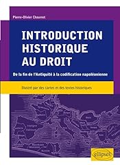 Introduction historique droit d'occasion  Livré partout en Belgiqu
