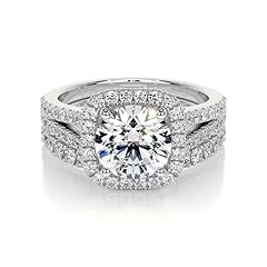 Carat halo bridal for sale  Delivered anywhere in USA 