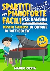 Spartiti per pianoforte usato  Spedito ovunque in Italia 