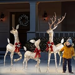 Christmas reindeer outdoor for sale  Delivered anywhere in USA 