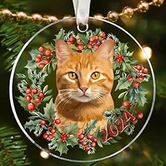 Orange cat christmas for sale  Delivered anywhere in USA 