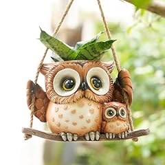 Swing owl hanging for sale  Delivered anywhere in USA 