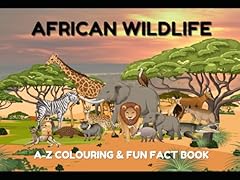 African wildlife colouring for sale  Delivered anywhere in USA 