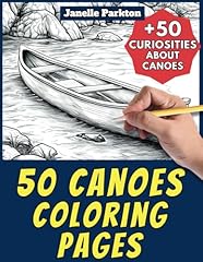 Canoes coloring pages for sale  Delivered anywhere in USA 