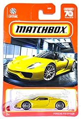 Matchbox porsche 918 for sale  Delivered anywhere in UK