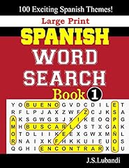 Large print spanish for sale  Delivered anywhere in USA 