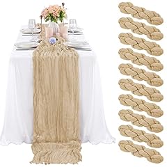 Pcs beige cheesecloth for sale  Delivered anywhere in UK