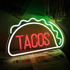 Jfllamp tacos neon for sale  Delivered anywhere in USA 