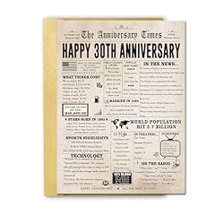 Big 30th anniversary for sale  Delivered anywhere in USA 