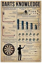 Darts knowledge metal for sale  Delivered anywhere in USA 