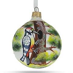 Charming woodpecker glittered for sale  Delivered anywhere in USA 