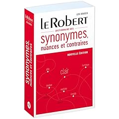 Dictionnaire synonymes nuances d'occasion  Livré partout en France