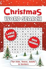 Christmas word search for sale  Delivered anywhere in UK