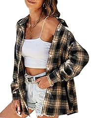 Hangnifang oversized flannel for sale  Delivered anywhere in USA 