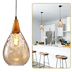 Glass pendant light for sale  Delivered anywhere in UK
