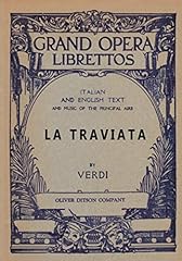 Traviata libretto italian for sale  Delivered anywhere in USA 