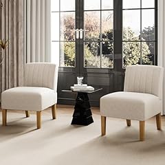 Armless accent chairs for sale  Delivered anywhere in USA 