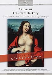 Lettre président sarkozy d'occasion  Livré partout en France