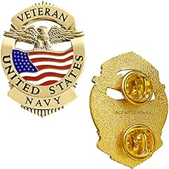 Navy veteran lapel for sale  Delivered anywhere in USA 