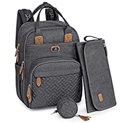 Changing Bag Backpack, Dikaslon Large Nappy Back Pack for sale  Delivered anywhere in UK