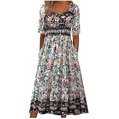Boho dresses women for sale  Delivered anywhere in UK