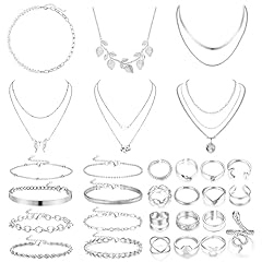Sanfenly silver jewelry for sale  Delivered anywhere in USA 