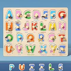Alphabet wooden peg for sale  Delivered anywhere in UK