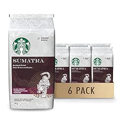 Starbucks Sumatra Dark Roast Ground Coffee, 340g Bag, used for sale  Delivered anywhere in Canada