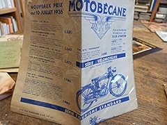 Motobécane 1936 brochure d'occasion  Livré partout en France