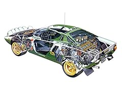 Carprints lancia stratos for sale  Delivered anywhere in UK