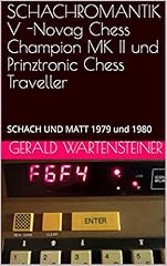 Schachromantik novag chess d'occasion  Livré partout en France