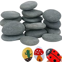 Used, Hisredsun 12-14pcs Painting Rock,pebbles for Arts and for sale  Delivered anywhere in UK