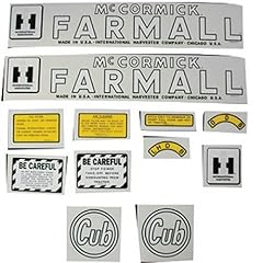 Farmall cub decal for sale  Delivered anywhere in USA 