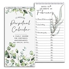 Perpetual birthday calendar for sale  Delivered anywhere in USA 