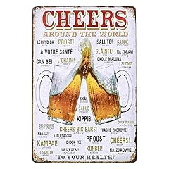 Vintage metal beer for sale  Delivered anywhere in UK
