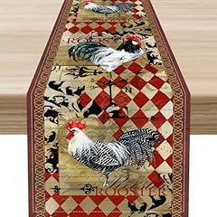 Farmhouse rooster table for sale  Delivered anywhere in USA 