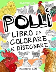Polli libro colorare usato  Spedito ovunque in Italia 