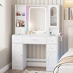 White vanity desk for sale  Delivered anywhere in USA 