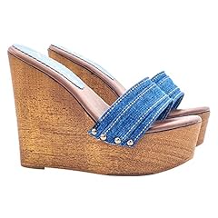 Kiara shoes zeppa usato  Spedito ovunque in Italia 