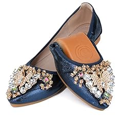 Blue flats shoes for sale  Delivered anywhere in USA 