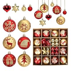 Palline natale rosse usato  Spedito ovunque in Italia 