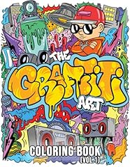 Graffiti art coloring for sale  Delivered anywhere in USA 