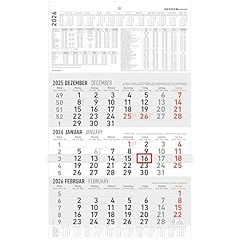 Monatskalender groß 2026 gebraucht kaufen  Wird an jeden Ort in Deutschland
